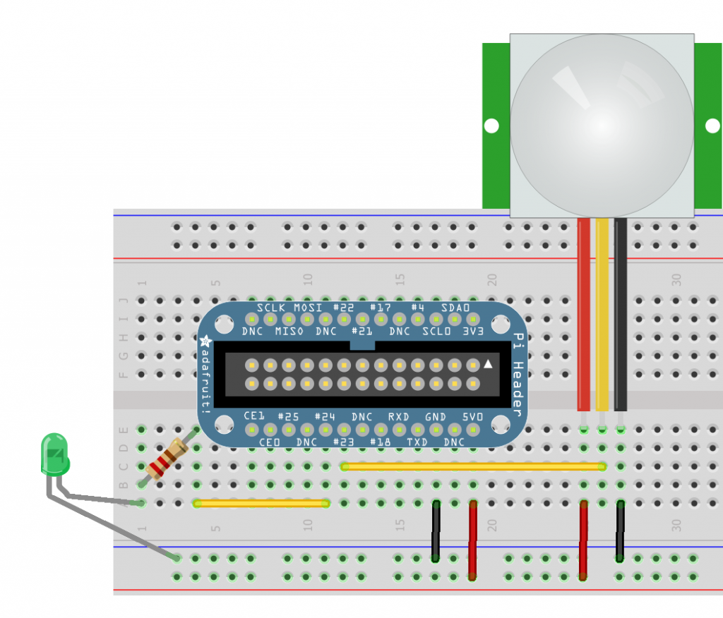 Using raspberry pi with pir motion sensor brooke s world